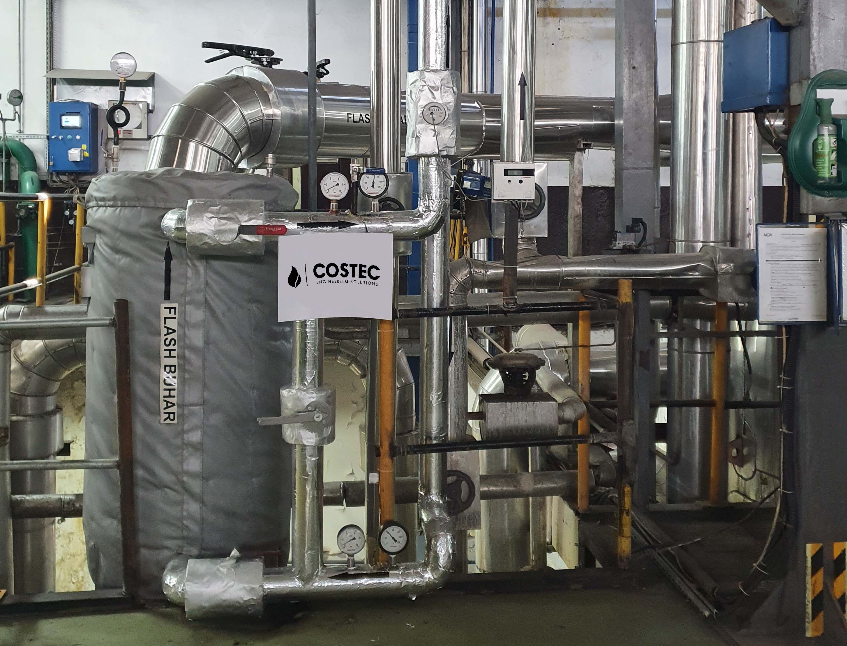 Atmosferik flash buhar tankı